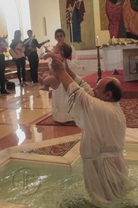 bautizo del bebe en ibiza, iglesia de san pablo